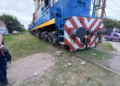 Un hombre fue arrollado por un tren y le amputaron una pierna