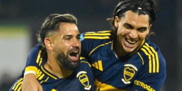 Boca derrotó 4 a 0 a Defensa y Justicia en Florencio Varela y se clasificó a los playoffs
