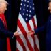 Trump llegó a Pekín para una cumbre con Xi Jinping