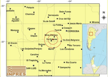 Un sismo sacudió a Traslasierra y se sintió en varias localidades de Córdoba