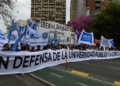 Marcha Federal Universitaria en reclamo por la Ley de Financiamiento