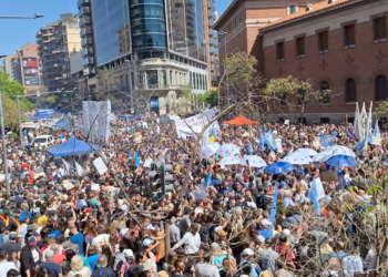Marcha Federal Universitaria: masiva concentración en Córdoba