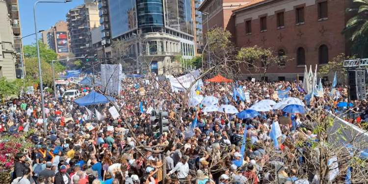 Marcha Federal Universitaria: masiva concentración en Córdoba