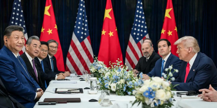 Trump y Xi Jinping cierran un histórico encuentro en Pekín