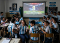 Los alumnos en Córdoba podrán ver los partidos de Argentina en los colegios
