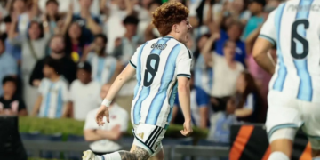 La Selección Argentina goleó a Islandia en el último amistoso antes del Mundial