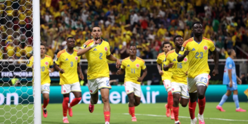 Colombia venció a RD Congo y aseguró su clasificación