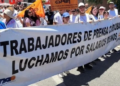 Trabajadores de prensa realizan un paro en Córdoba