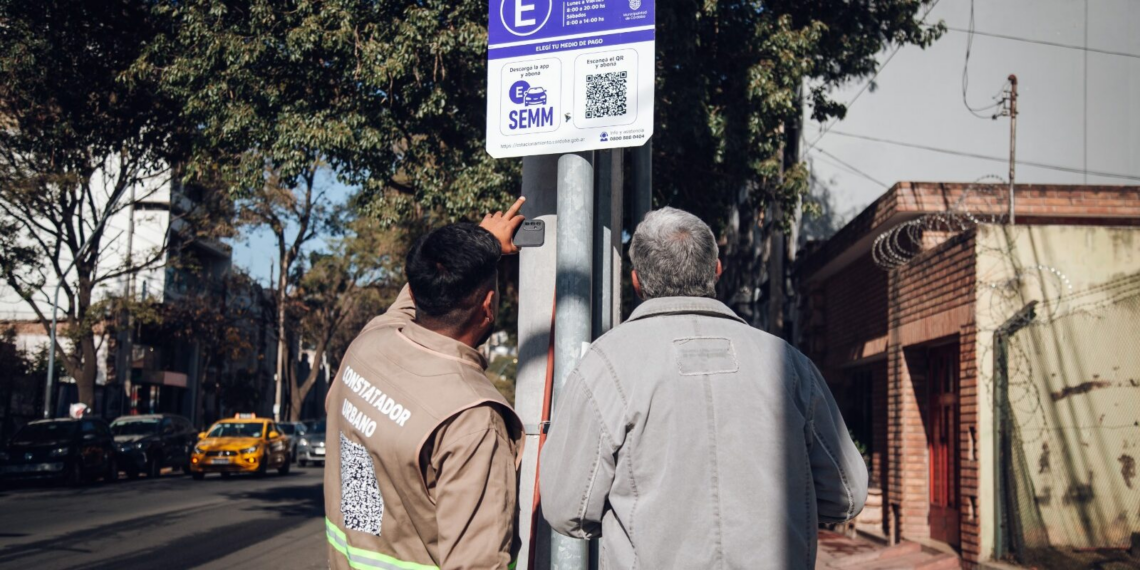 La Municipalidad implementó cambios en el estacionamiento medido y controlado