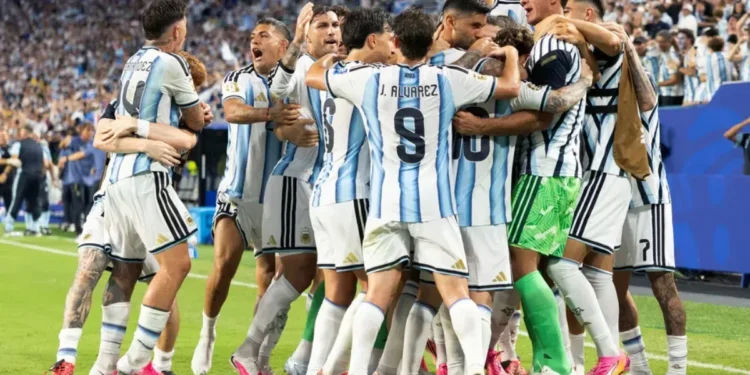 Argentina venció 3-2 a Cabo Verde, por el Mundial 2026