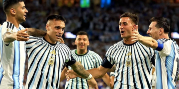La formación de la Selección Argentina para enfrentar a Egipto