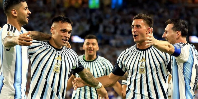La formación de la Selección Argentina para enfrentar a Egipto