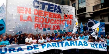 CTERA convocó a un paro en todo el país para el 3 de agosto
