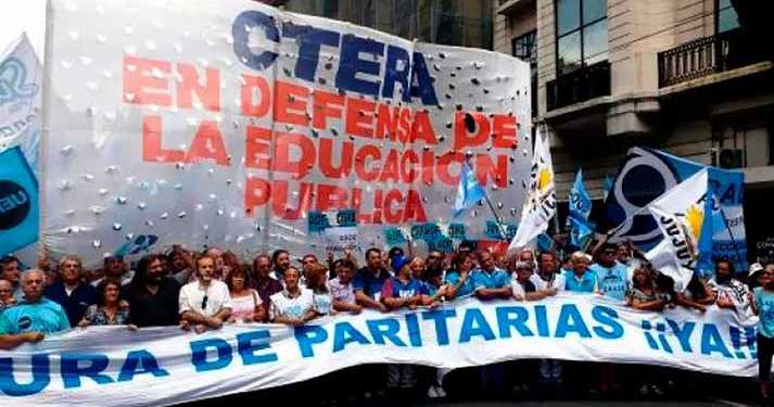 CTERA convocó a un paro en todo el país para el 3 de agosto