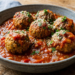 Menú de hoy: albóndigas de lentejas en salsa de tomate