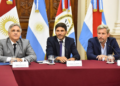 Santilli recibe este jueves a Llaryora, Pullaro y Frigerio