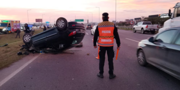 Choque fatal en Circunvalación: qué pasó con el policía Rasgido
