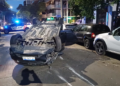 Conducía ebrio y chocó contra cuatro autos en barrio General Paz