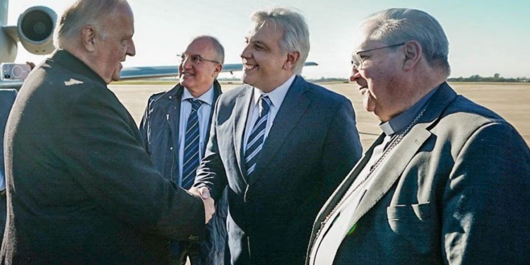 La delegación oficial del Vaticano llegó a Córdoba para delinear la agenda del Papa León XIV