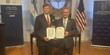 Argentina y EE.UU firmaron un acuerdo por USD 7.000 millones para infraestructura