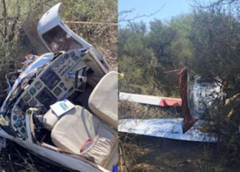 Cayó una avioneta en Córdoba y hay cinco heridos