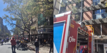 Incendio en un edificio de Nueva Córdoba: ocho personas recibieron asistencia