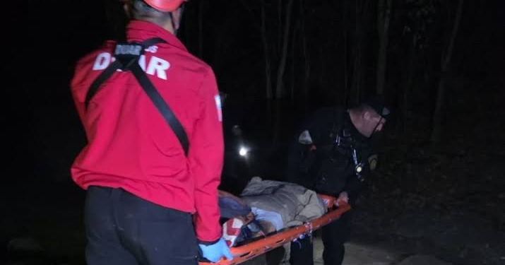 Un hombre cayó al río en Salsipuedes y fue rescatado por Bomberos